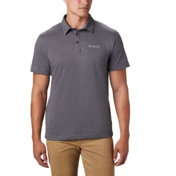 Columbia Polo Heren, Thistletown Ridge Grijs, 17WYJFPUD